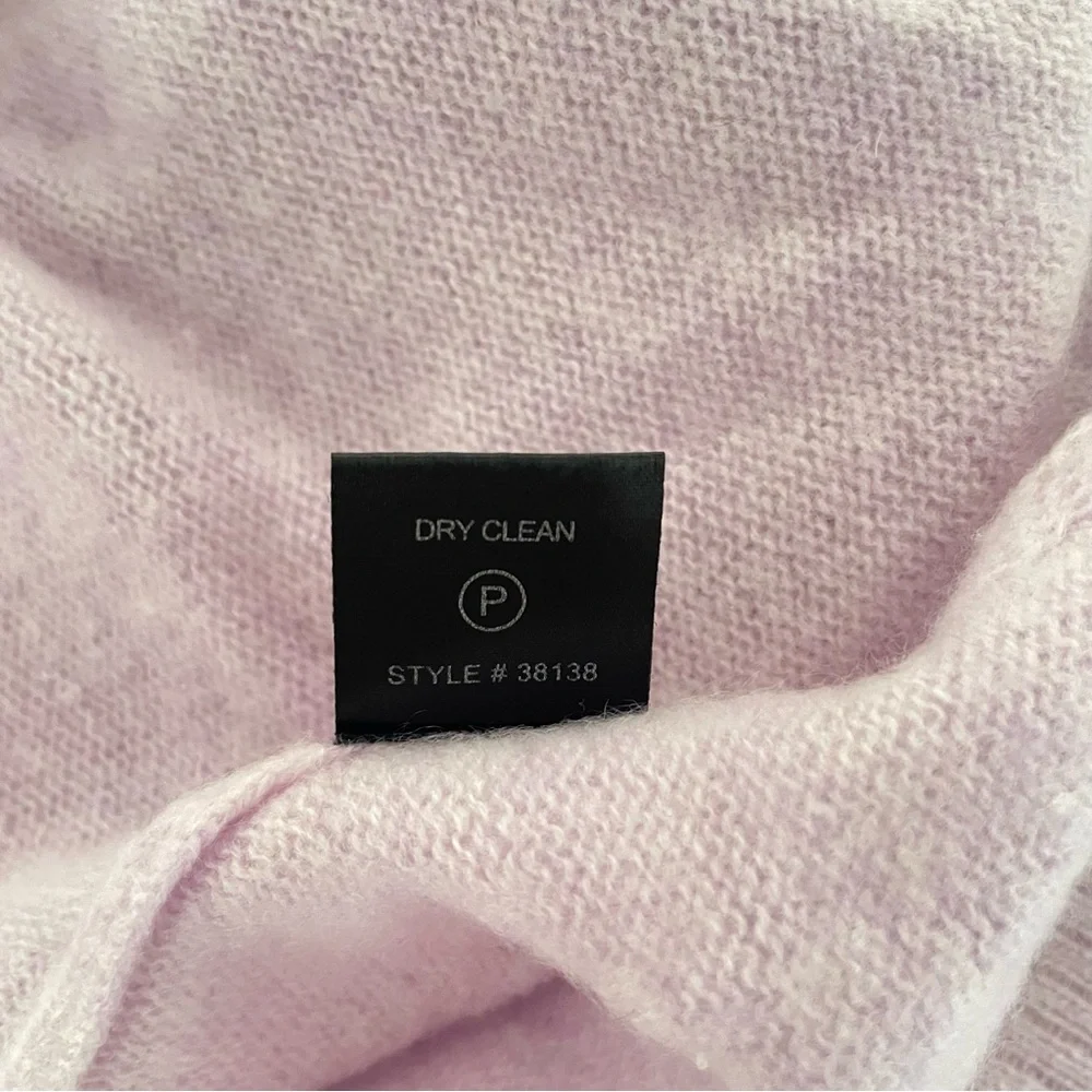 Cashmere lilac Crew Neck Sweater - Picture 5 of 7